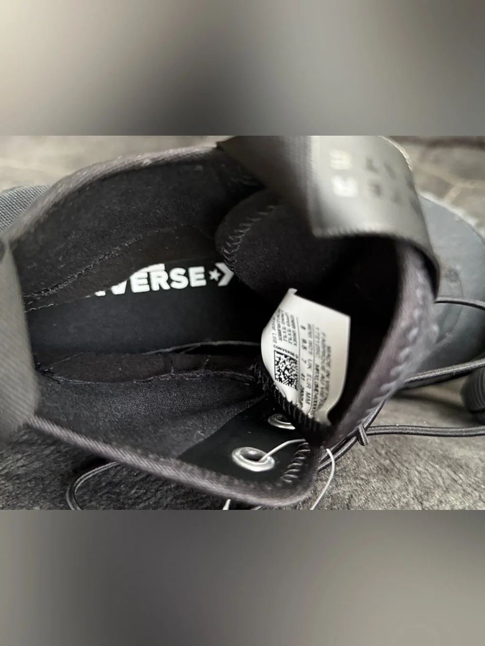 Converse Black High-Top Sneakers